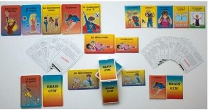 jeu de cartes brain gym